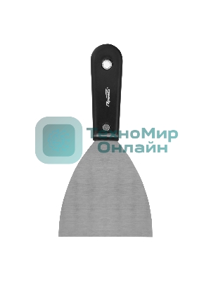 Шпательная лопатка Sparta стальная, 100 мм, полированная, пластмассовая рукоятка