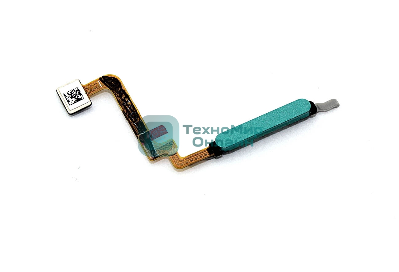 Шлейф сканера отпечатка пальца для Xiaomi Pocophone M3 Pro зеленый