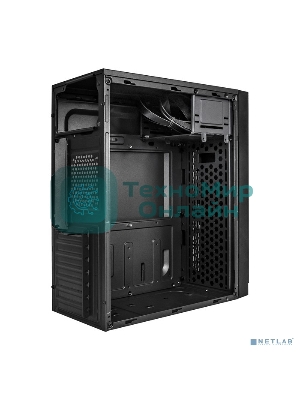Компьютерный корпус Miditower ExeGate AA-442U2-AA450 (ATX, AA450 8 см, 1хUSB+2хUSB 3.0, аудио, черный)