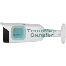 Уличная цилиндрическая IP-видеокамера TiOC DAHUA DH-IPC-HFW3849T1P-ZAS-PV-S5 с ИИ и активным сдерживанием 8Мп, 1/2.8” CMOS, моторизованный объектив 2.7~13,5мм (5x), видеоаналитика, ИК 50м, LED 40м