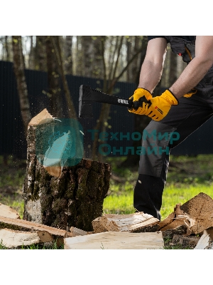 Колун Denzel F7, 1400 гр, двухкомпонентная рукоятка, 500 мм