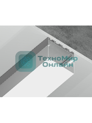 Алюминиевый профиль Ambrella light GP3070AL серебро 2000*45*42