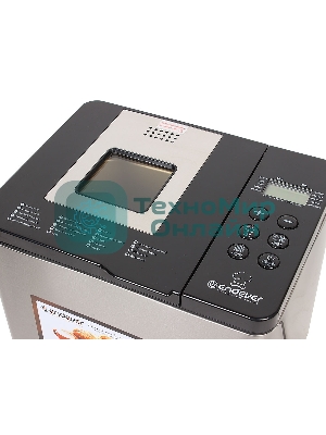 Хлебопечка Endever Skyline MB-54, стальной, мощность 750Вт, LED дисплей,19 автопрограмм