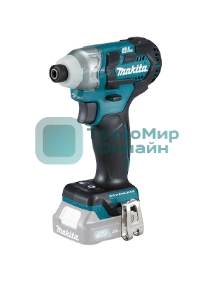 Дрель-шуруповерт Makita TD111DZ, 12 В, 0 Ач, 135 Нм, бесщеточный, ударный