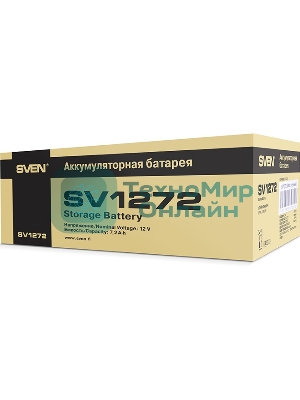 Батарея для ИБП SVEN SV1272 (12V 7.2Ah)