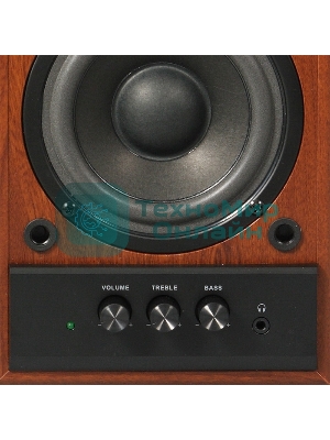 Акустическая система SVEN SPS-702 2.0 коричневый/орех 40Вт