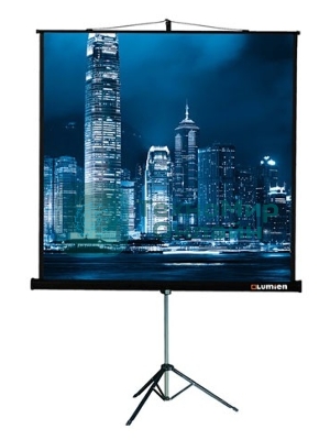 Экран на треноге Lumien 183x244см Master View LMV-100108 4:3 напольный рулонный