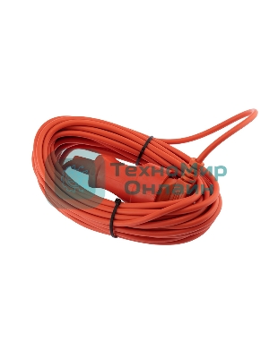 Удлинитель-шнур PROconnect ПВС 2х0.75, 10 м, б/з, 6 А, 1300 Вт, IP20, оранжевый