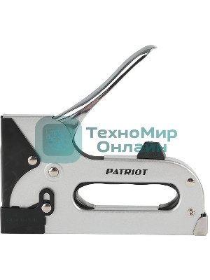 Степлер PATRIOT Platinum SPQ-112L скобы тип 140 (6-14мм), профессиональный, в комплекте 1000 скоб