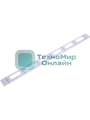 Вертикальный кабельный органайзер для стойки внешний с окнами, ширина 95мм 42U (ВКО-СТК-42)