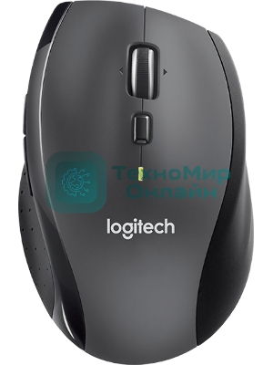 Мышь беспроводная Logitech M705 черный, 1000 dpi, радиоканал, USB, кнопки - 7