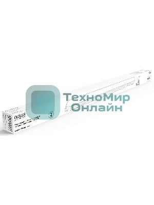 Влагозащитный светодиодный светильник Gauss ССП-176 Elementary IP65 1200*76*66 36W 2880lm 6500K матовый 1/12