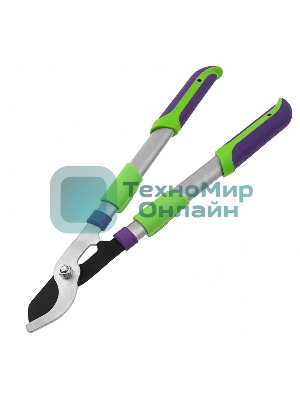 Сучкорез прямого реза Palisad 505-710 мм, телескопические стальные обрезиненные рукоятки