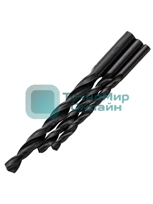 Набор сверл Sparta по бетону 5-6-8 мм, металлу 5-6-8 мм, дереву 5-6-8 мм, 9 шт. цилин. хвостовик