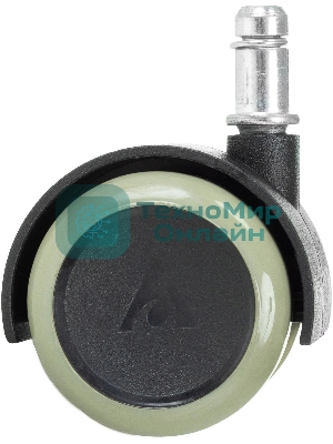 Набор колес Бюрократ CastorSetHT85/PU черный, для паркета/ламината 50 мм