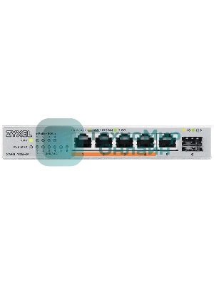 Коммутатор Zyxel XMG-105HP-EU0101F (L2) 5x2.5 Гбит/с 1SFP+ 4PoE++ 70W неуправляемый