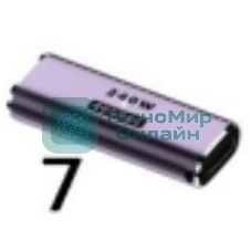 Переходник USB 4 Type-C угловой тип 6