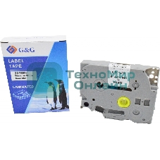 Картридж ленточный G&G GG-TZE211 черный на белом 6x8 для Brother 1010/1280/1280VP/2700VP