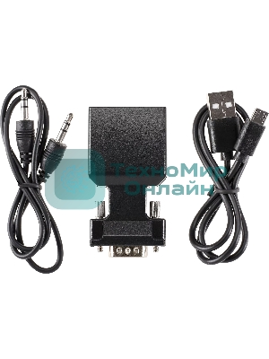 Переходник HDMI(F) --> VGA(M)+audio, AOpen CA336A 1080x60Hz