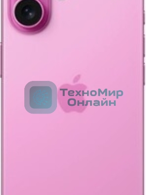 Смартфон Apple iPhone 16, 8/128Gb, розовый
