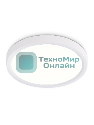 Светильник светодиодный ультратонкий Ambrella light FZ1901 WH белый IP54 13W 3000K-6500K CCT-переключатель D230*25 (Без ПДУ)