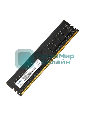 Оперативная память NETAC Basic, DDR4, 16GB (1x16GB), 2666MHz, CL19, DIMM