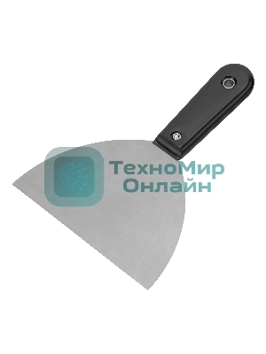 Шпательная лопатка Sparta стальная, 150 мм, полированная, пластмассовая рукоятка