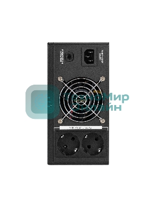 Комплект Источник бесперебойного питания EX295994RUS + батарея 80Aч EX285654RUS 2шт (инвертор, синус, для котла, PF=1, настенный) ExeGate IdealSine SR-1500.LCD.2SH  <1500VA/1500W, чистая синусоида, цветной LCD-дисплей, 2*Schuko, крепление настенное, Black> + батарея ExeGate HRL 12-80 (12В, 80Ач) 2шт