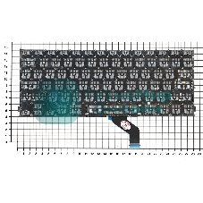 Клавиатура для ноутбука MacBook Pro A1425 плоский enter