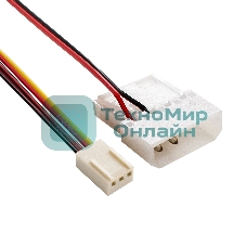 Вентилятор для корпуса ExeGate ExtraSilent ES12025S3PM черный, 120 мм, 1350 об/мин, 23 дБ, 3 pin