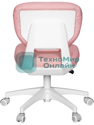 Кресло Cactus CS-CHR-3594PK розовый, ткань, 75 кг, механизм качания