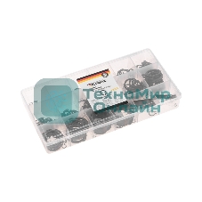 Набор наружных стопорных колец Kranz 3-32 мм (300 шт/уп)