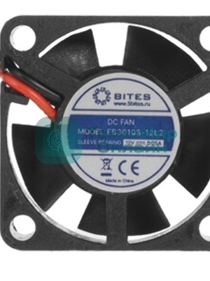 Вентилятор для корпуса 5bites FB3010S-12L2 30X10, SLEEVE, 7000RPM, 2P