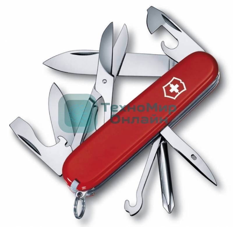 Нож перочинный Victorinox Super Tinker (1.4703) 91мм 14функций красный карт.коробка