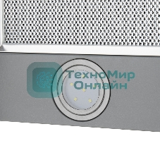 Вытяжка телескопическая HOMSair Flat 50 нержавеющая сталь, 50 см, 520 куб. м/ч, 47 дБ