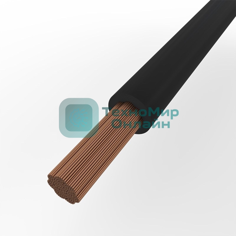 Кабель гибкий сварочный Rexant КГтп-ХЛ 1х50 мм², длина 10 метров