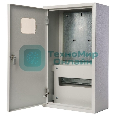 Корпус метал. учетный навес. 520х300х160 3-фазн. 12мод. DEKraft 30402DEK