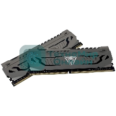 Оперативная память Patriot Viper Steel, DDR4, 32GB (2x16GB), 3600MHz, CL18, DIMM, радиатор, черный