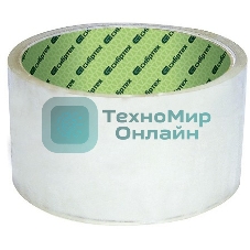 Клейкая лента Сибртех 48 мм х 25 м, прозрачный