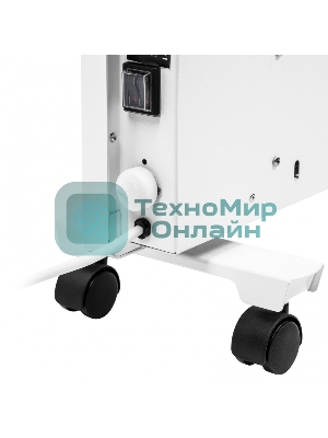 Конвектор электрический MTX КМ-2000.2 белый, 2000 Вт, 25 м2, термостат