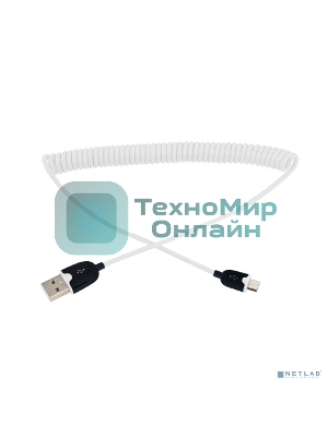 Кабель Rexant USB кабель универсальный microUSB шнур витой 1,5М белый