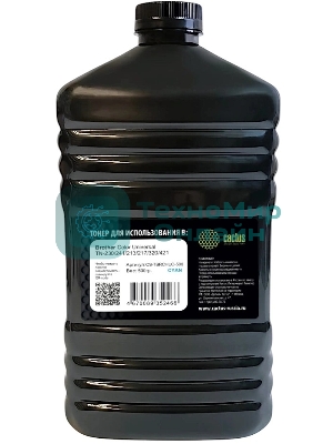 Тонер Cactus CS-TbRCHUC-500 голубой флакон 500гр. для принтера Brother Color Universal TN-230/241/213/217/320/421