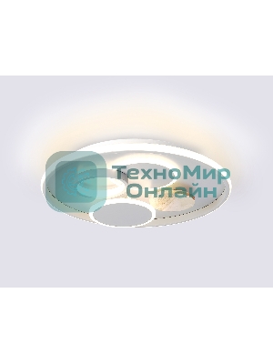 Светильник Ambrella light FL4803 GR серый 3000K-6400K 70W D500*95 (ПДУ ИК)