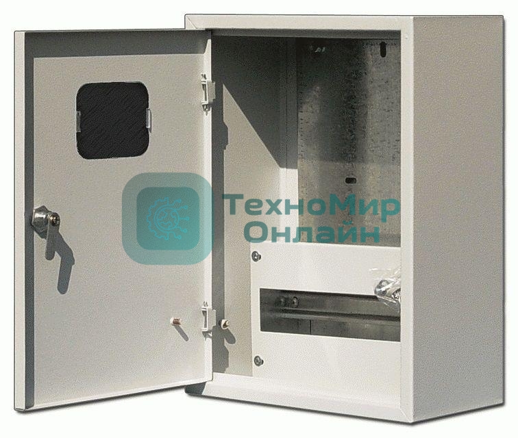 Корпус металлический навесной учетный 400х300х160 1-фазн. 12мод. DEKraft 30401DEK