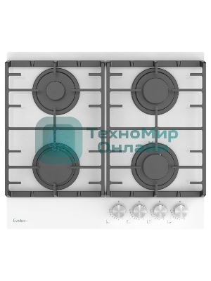 Газовая варочная панель Evelux HEG 600 WG