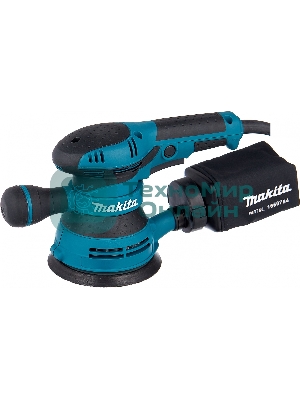 Эксцентриковая шлифовальная машина Makita BO5040 ЭШМ,300Вт,ф125мм,12000об\м,ампл-2.8мм,1.4кг,кор,п\сборник,доп.рукоятка