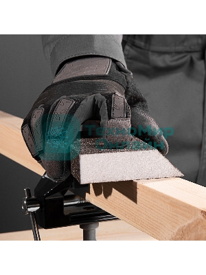 Губка для шлифования Matrix, 120 х 90 х 25 мм, трапеция, мягкая, P 60