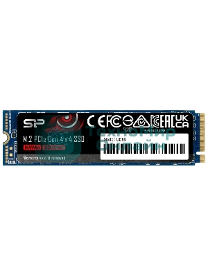 Накопитель SSD Silicon Power M-Series UD85, 1Tb, PCIe 4.0 x4, M.2 2280, NVMe, R/W 3600/2800