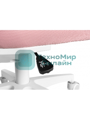 Кресло Cactus CS-CHR-3594PK розовый, ткань, 75 кг, механизм качания