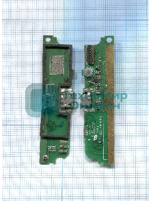 Плата разъема питания с микрофоном для Lenovo A516